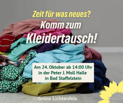 Unser 3. Grüner Kleidertausch steht an! (8)